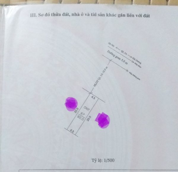Bán 90m²đất mặt đường quốc lộ 5, Phùng Chí kiên, Mỹ Hào, Hưng Yên