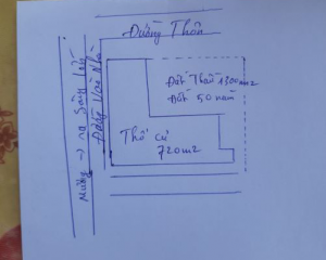 BÁN 2020M2 ĐẤT CÓ 720M2 THỔ CƯ TẠI KHOÁI CHÂU HƯNG YÊN, GIÁ RẺ