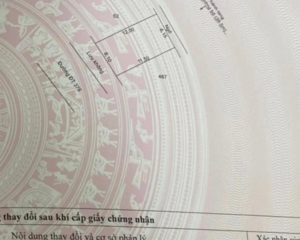 BÁN NHANH LÔ ĐẤT MẶT ĐƯỜNG TẠI THÔN NGHĨA XUYÊN - TRUNG HOÀ - YÊN MỸ