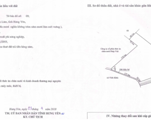 Sang nhượng 4ha khu công nghiệp Phố Nối A. Đã cấp sổ. Năm trên tỉnh lộ 200.