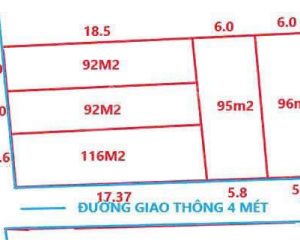 Hoa hậu góc 491m2 full thổ cư gần trường học các cấp tại Tân Châu, Khoái Châu giá cực tôt