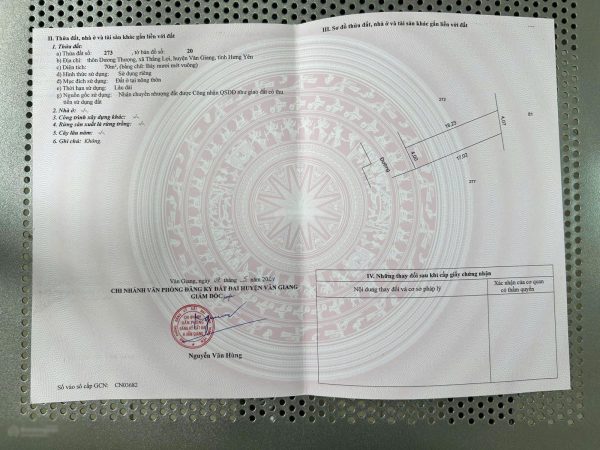 Chính chủ bán 70m2 đất thổ cư, ngõ rộng ô tô vào tận đất