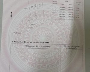 Bán lô đấu giá Minh Châu, Yên Mỹ, đối diện UBND xã