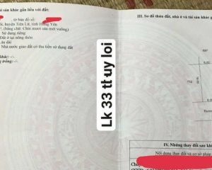 Đất đấu giá Thuỵ Lôi, Tiên Lữ hạ tầng hiện hữu giá rẻ nhất tỉnh Hưng Yên