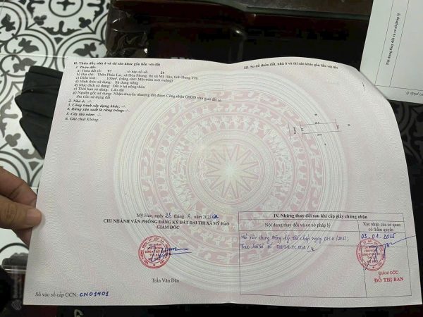 Cần bán gấp mảnh đất tại Xã Hòa Phong, Mỹ Hào, Hưng Yên giá đầu tư cực tốt