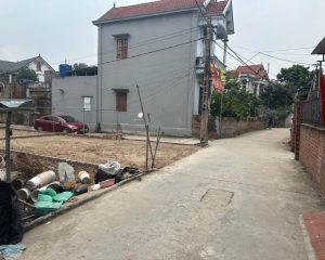 Bán lô góc 56,6m2 gần dự án ĐH Bách KhoaCSII tại Văn Giang-Hưng Yên,30m đến mốc quy hoạch đường to