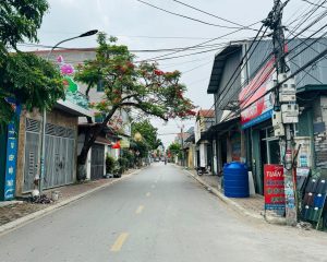 Bán lô góc 97,4m² mặt trục chính kinh doanh Nghĩa Trụ, Văn Giang – Có sẵn nhà đang cho thuê