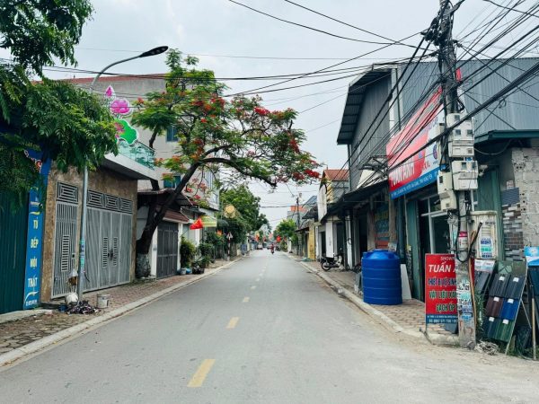 Bán lô góc 97,4m² mặt trục chính kinh doanh Nghĩa Trụ, Văn Giang – Có sẵn nhà đang cho thuê