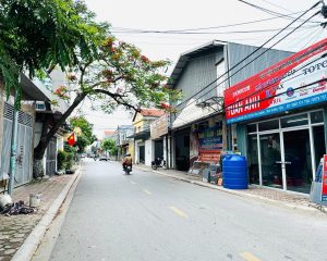 Bán lô góc 97,4m² mặt trục chính kinh doanh Nghĩa Trụ, Văn Giang – Có sẵn nhà đang cho thuê