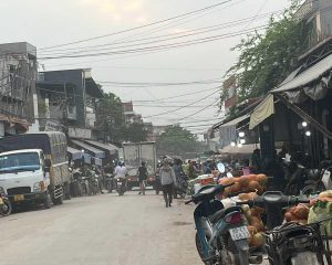 Bán 80m2 đất chợ đầu mối nông sản Đông Tảo, Khoái Châu đang xây dựng