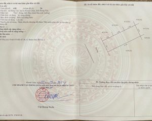 Bán đất đấu giá 75m² tại Đông Tảo, Khoái Châu – Gần UBND, trường tiểu học – Giá cực tốt