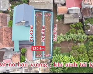 Chính chủ gửi bán 121,2m2 tại Bãi Sậy 2 - Tân Dân Khoái Châu Hưng Yên Đường ô tô vào tận