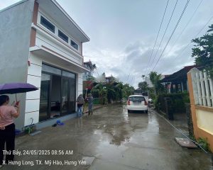 Bán đất thổ cư 55,4m², sổ đỏ cc Thôn ThụyXuyên, Mỹ Hào Hưng Yên, đường ô tô tránh nhau