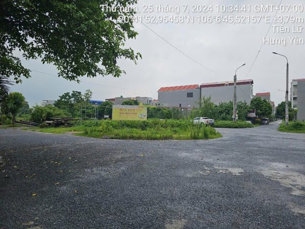 Chính chủ bán đất thổ cư 80m² áp góc ngã 5 Cánh Đồng Quan, Tiên Lữ – vị trí kinh doanh siêu đẹp